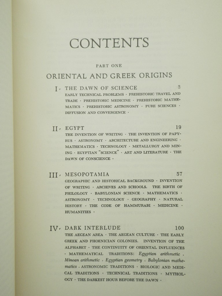 Image 2 of A History of Science:  Ancient Science Through the Golden Age of Greece