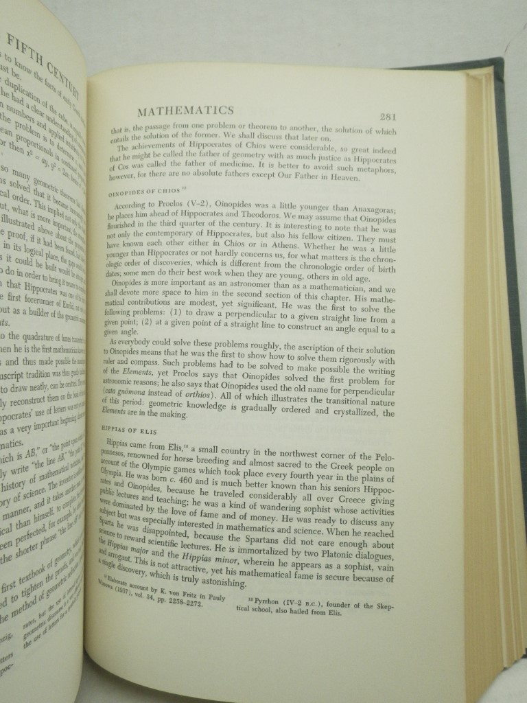 Image 3 of A History of Science:  Ancient Science Through the Golden Age of Greece