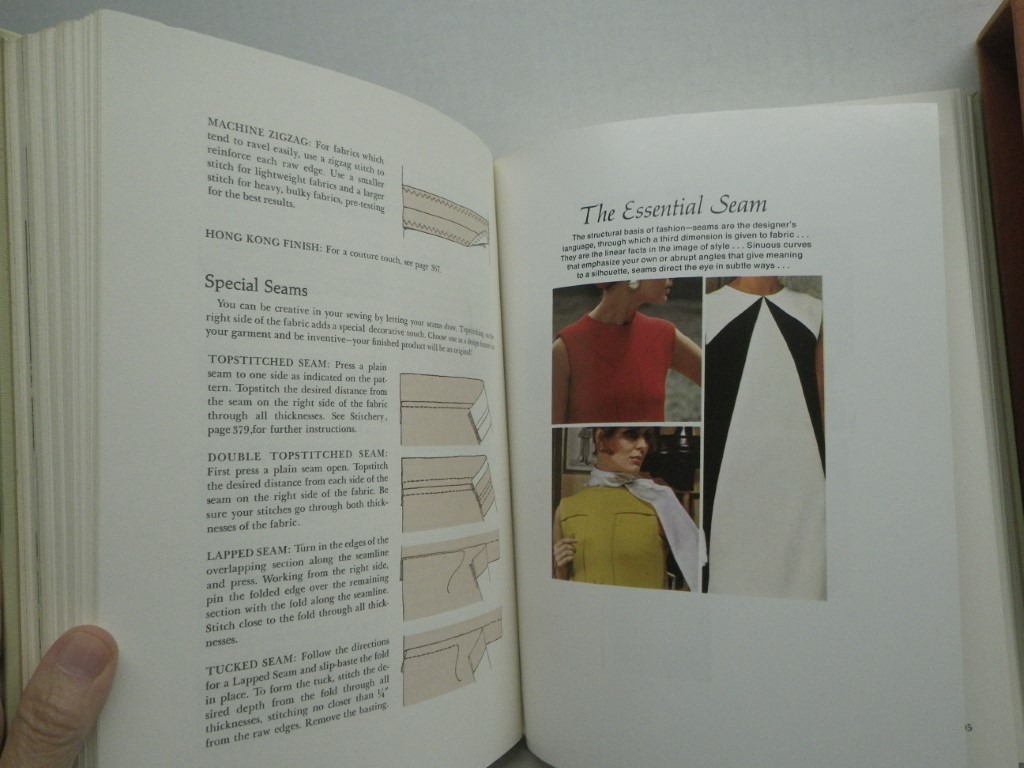 Image 5 of THE VOGUE SEWING BOOK / with original slipcase ---- 1970 --- stated FIRST EDITIO