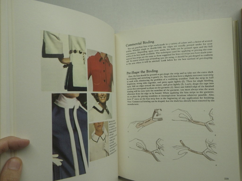 Image 6 of THE VOGUE SEWING BOOK / with original slipcase ---- 1970 --- stated FIRST EDITIO