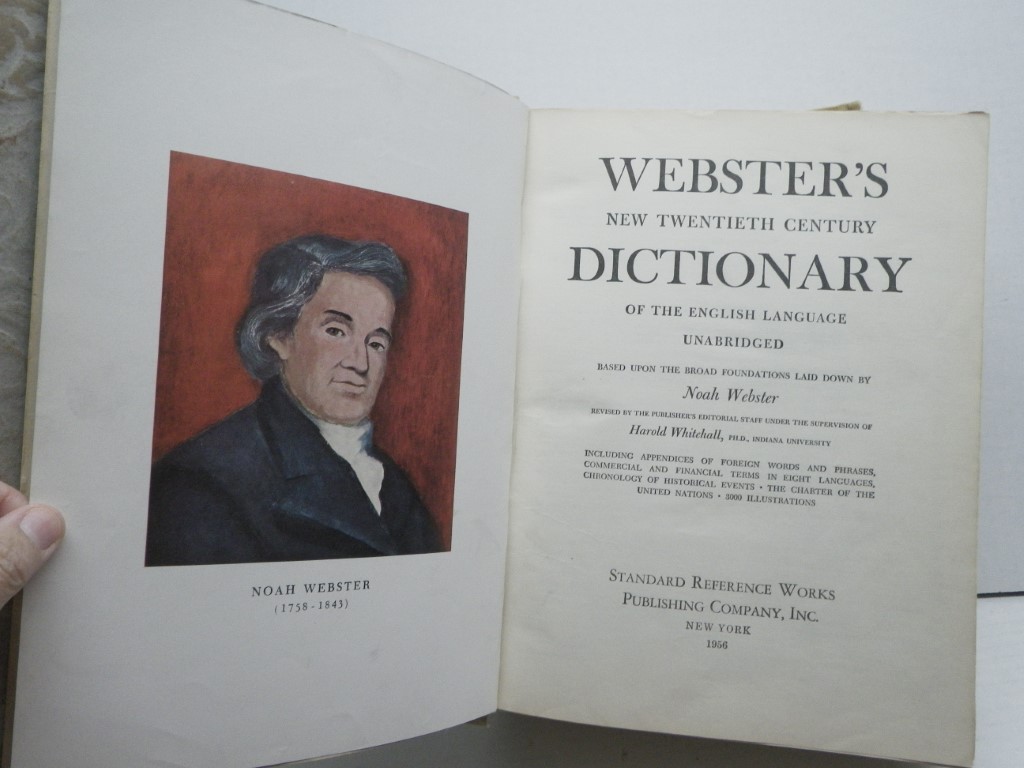 Image 1 of Webster's New Twentieth Century Dictionary of the English Language