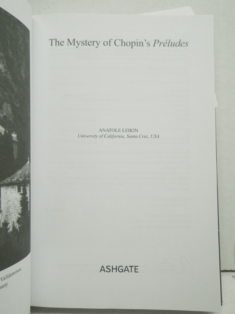 Image 1 of The Mystery of Chopin's Preludes