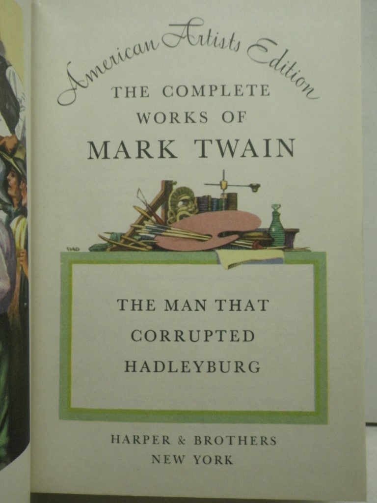 Image 1 of American Artists Edition - The Complete Works of Mark Twain, volume 15:  