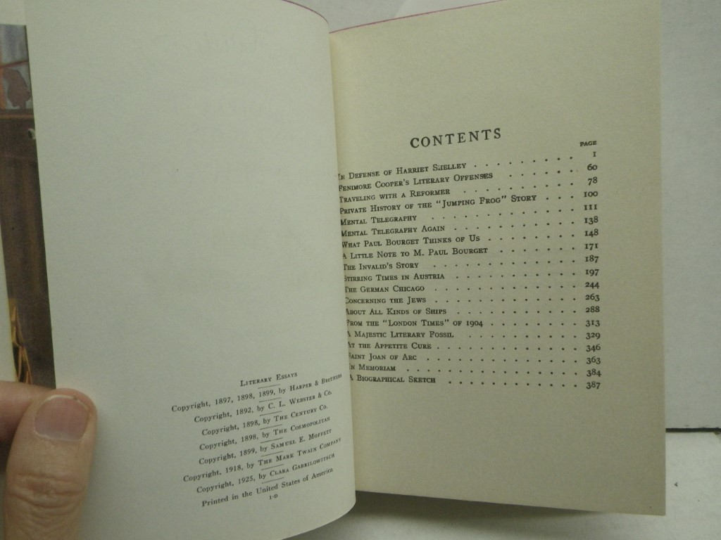 Image 2 of American Artists Edition - The Complete Works of Mark Twain, volume 16:  