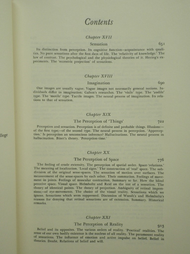 Image 2 of The Works of William James, The Principles of Psychology, Volume II Only