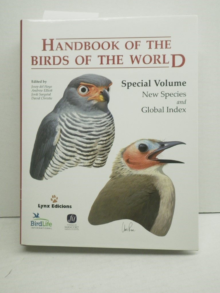 Image 0 of New Species and Global Index, Hanebook of the Birds of the World