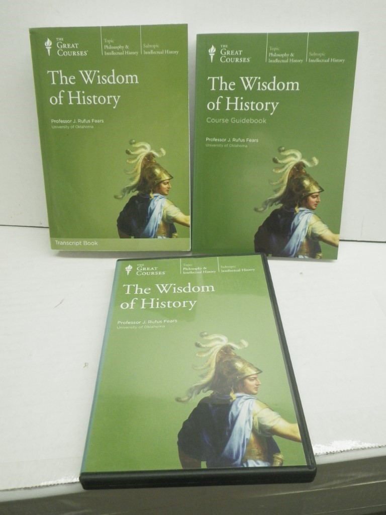 Image 1 of The Great Courses:  The Wisdom of History (6 DVDs, Course Guidebook, Transcript 