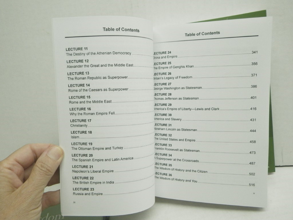 Image 3 of The Great Courses:  The Wisdom of History (6 DVDs, Course Guidebook, Transcript 