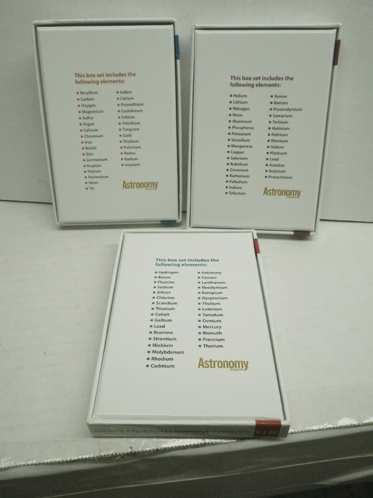Image 1 of Kalmbach Astronomy Elements Flashcards (3 sets)