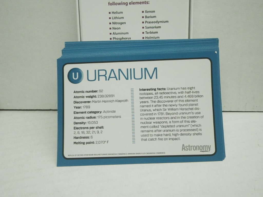 Image 2 of Kalmbach Astronomy Elements Flashcards (3 sets)