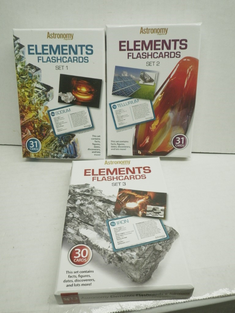 Kalmbach Astronomy Elements Flashcards (3 sets)