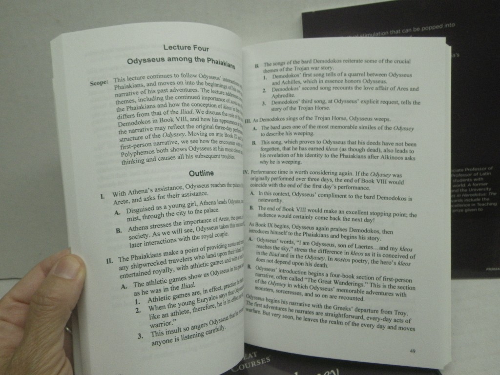 Image 3 of The Odyssey of Homer (2 DVDs, Course Guidebook, Transcript Book)