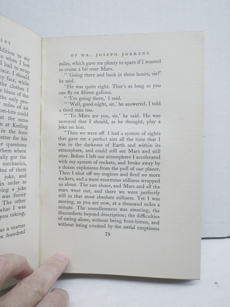 Image 3 of The Travel Tales of Mr. Joseph Jorkens