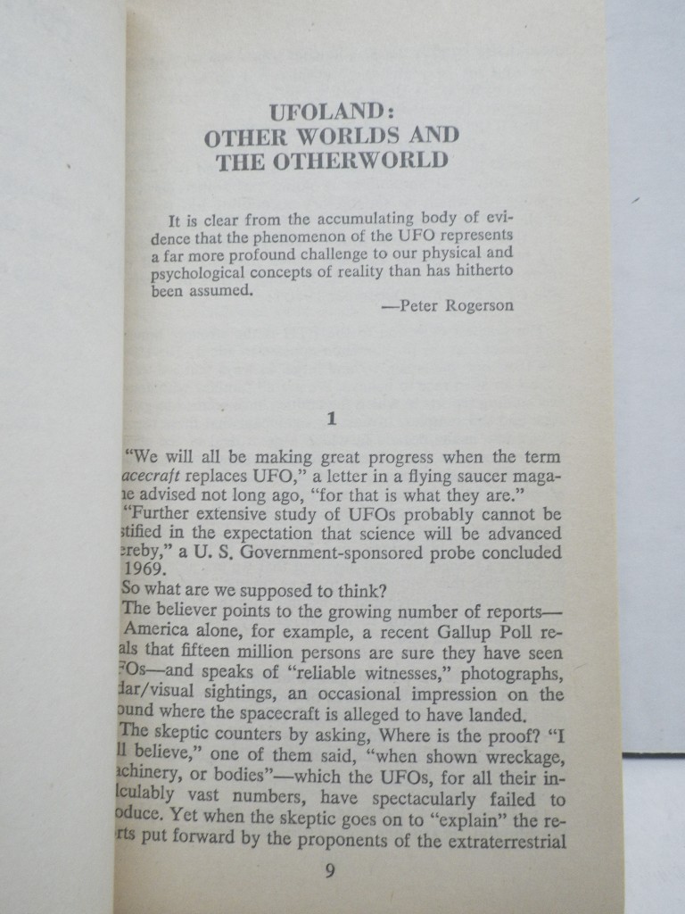 Image 3 of The unidentified: Notes toward solving the UFO mystery
