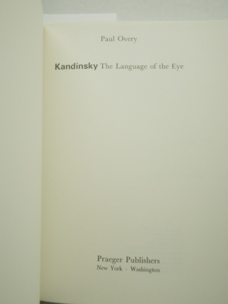 Image 1 of Kandinsky: The Language of the Eye