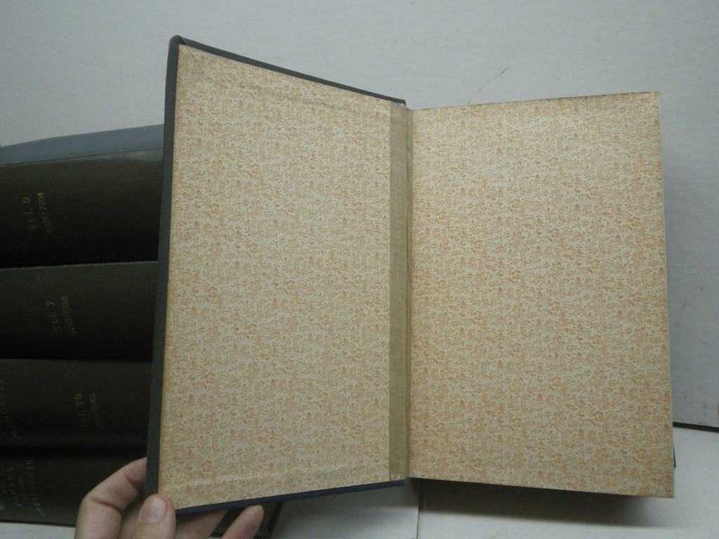 Image 2 of Messages and Papers of the Presidents (volumes 1-5, 7-11)