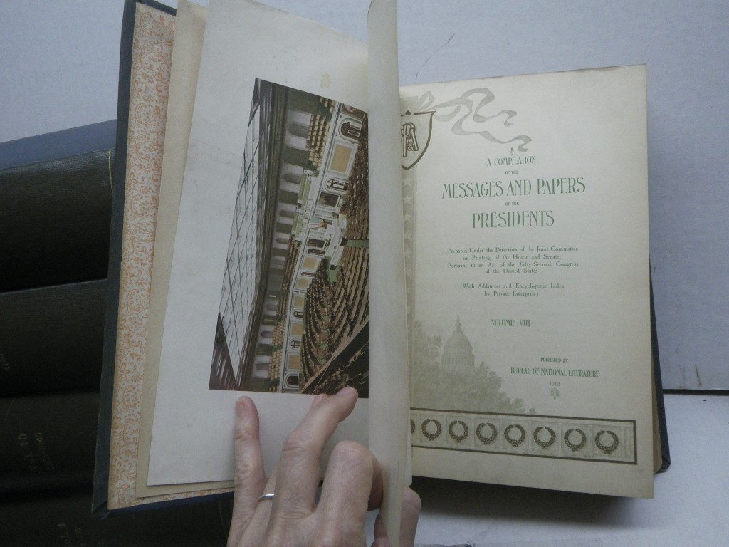 Image 3 of Messages and Papers of the Presidents (volumes 1-5, 7-11)
