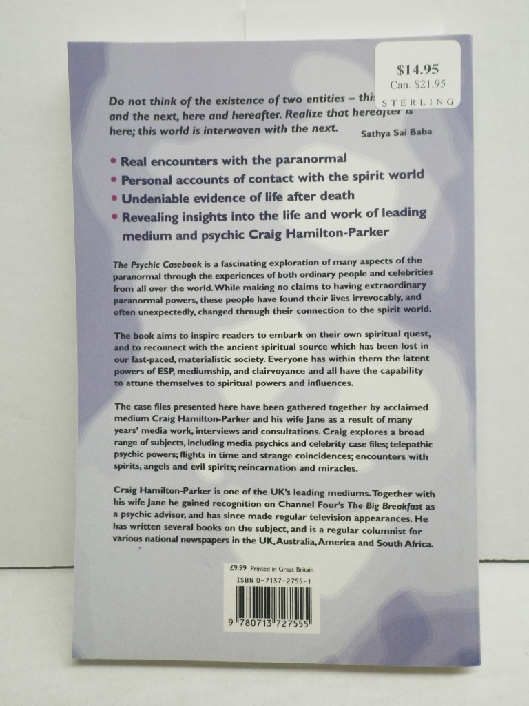 Image 1 of The Psychic Casebook: Real Encounters With The Paranormal