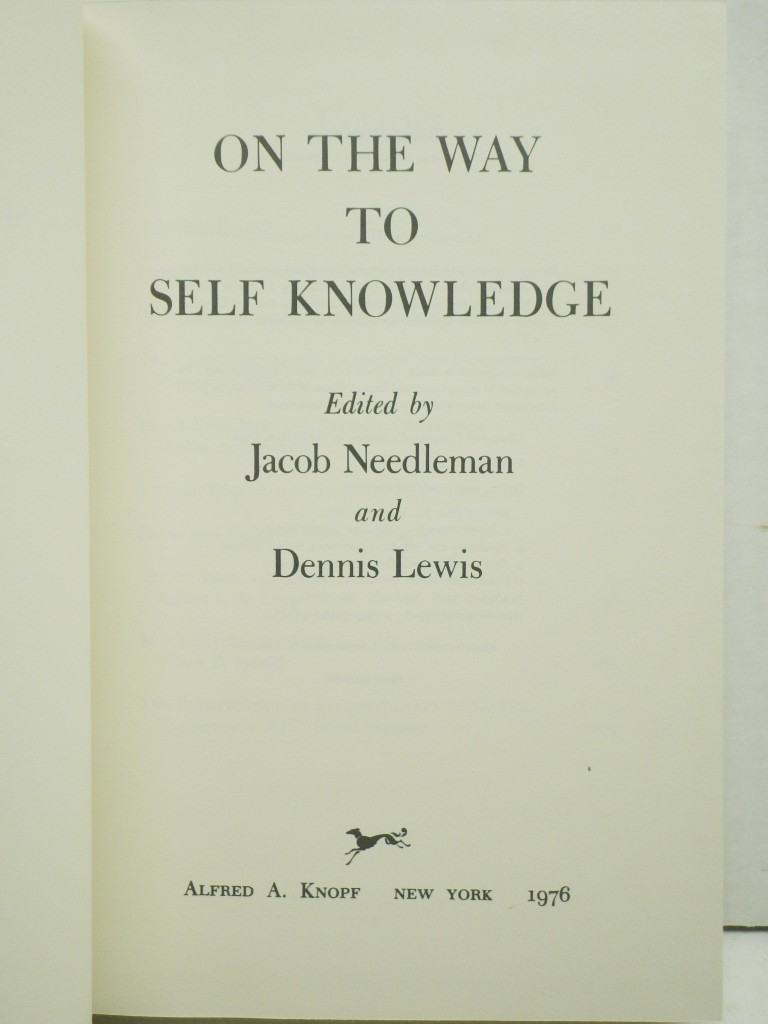 Image 1 of On the way to self knowledge