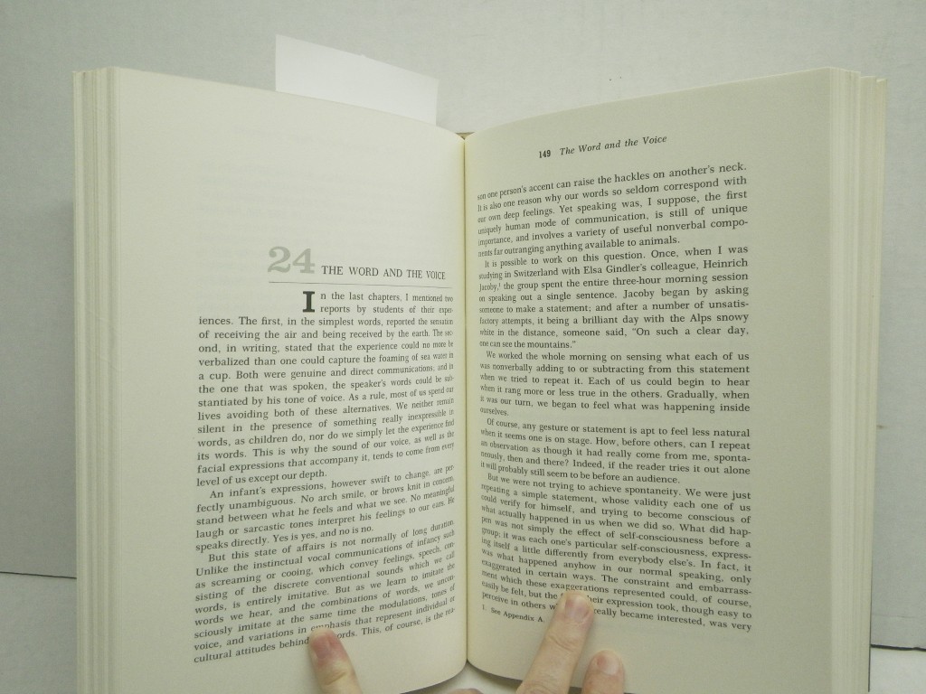 Image 2 of Sensory Awareness: The Rediscovery of Experiencing (An Esalen book)