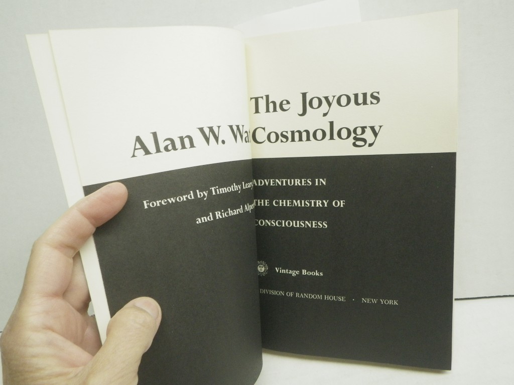 Image 1 of The Joyous Cosmology:  Adventures in the Chemistry of Consciousness