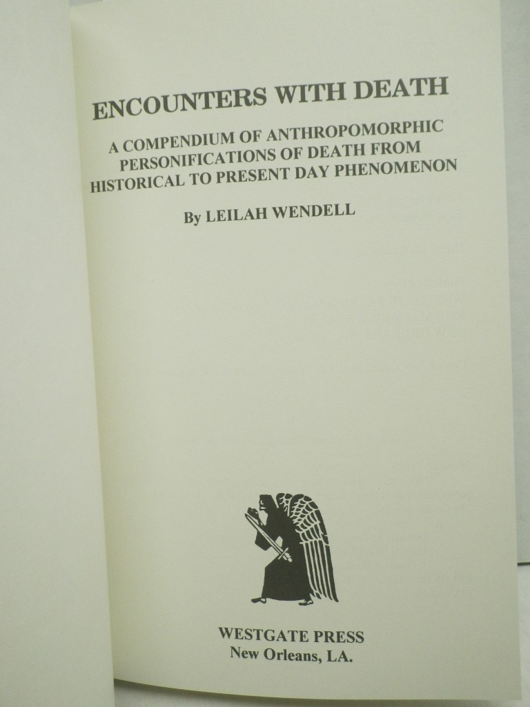 Image 1 of Encounters With Death: A Compendium of Anthropomorphic Personifications of Death