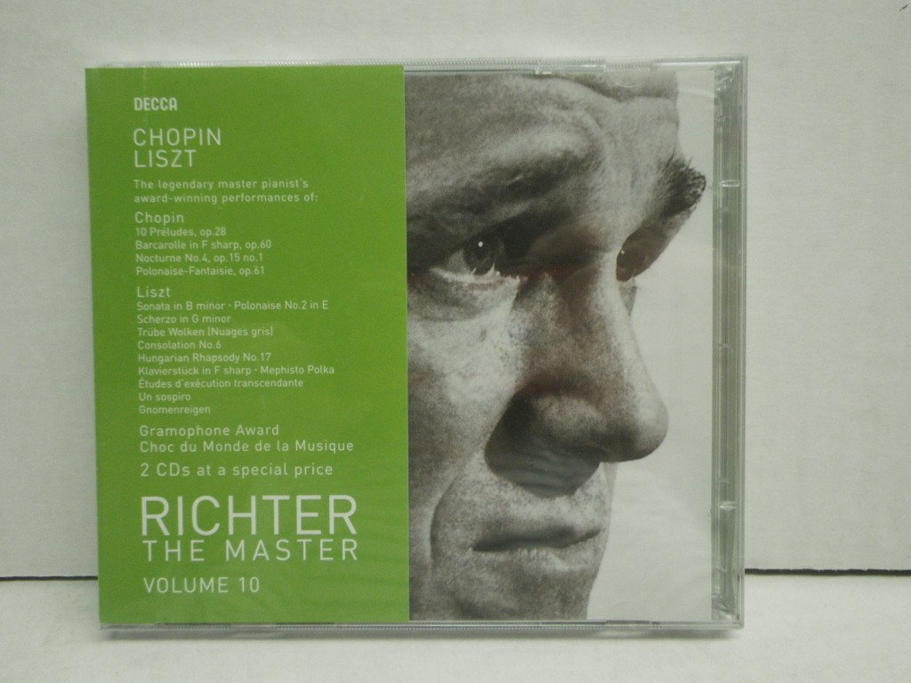 Richter the Master, Vol. 10: Chopin & Liszt Recital