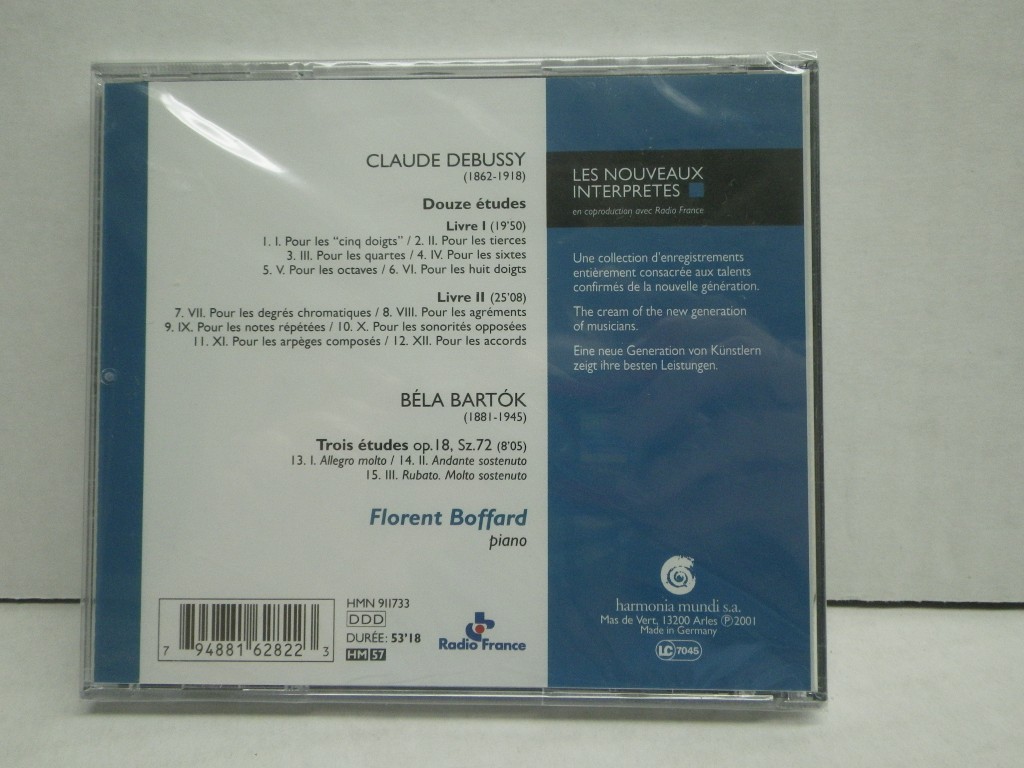 Image 1 of Debussy / Bartok: Etudes