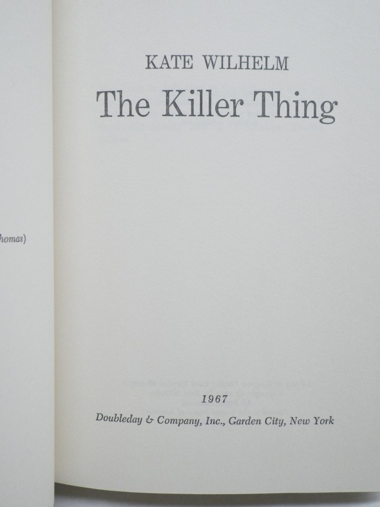 Image 1 of The Killer Thing