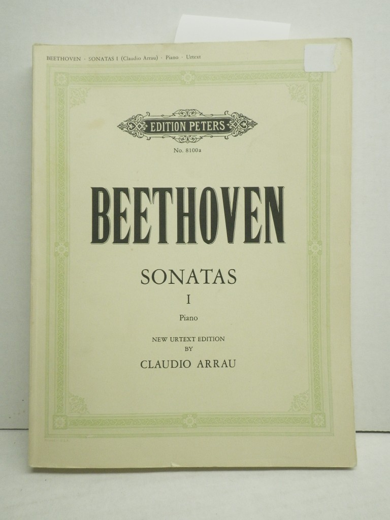 Beethoven Sonatas, Volume 1, piano  (Edition Peters, No. 8100a)