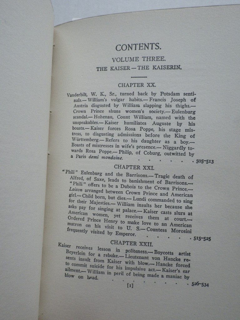 Image 3 of Private Lives of Kaiser William II. and His Consort:  Secret History of the Cour