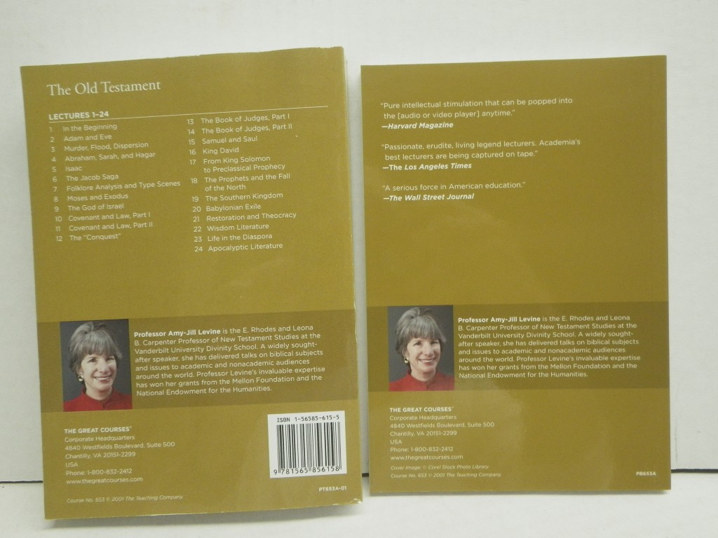 Image 1 of The Old Testament, 2 PB transcript and guidebook, Great Courses