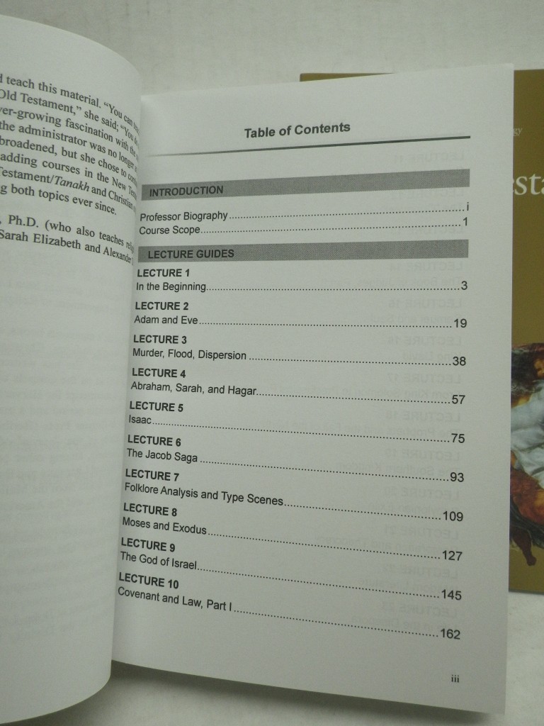 Image 4 of The Old Testament, 2 PB transcript and guidebook, Great Courses