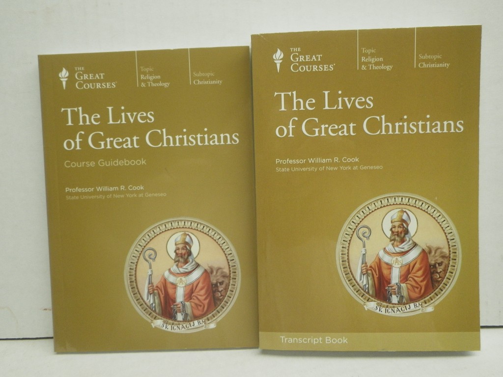 The Lives of Great Christians (The Great Courses), 2 PB, Guidebook and Transcrip