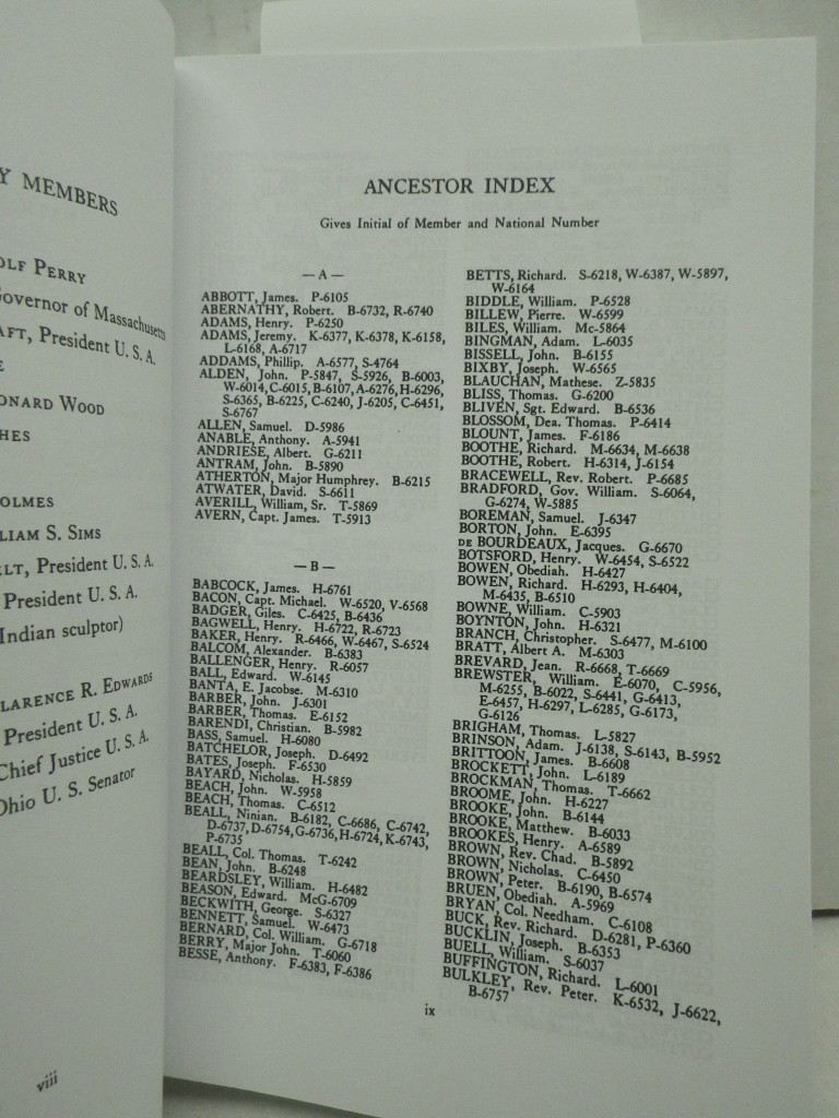 Image 4 of Lineages of Members of the National Society of Sons and Daughters of the Pilgrim