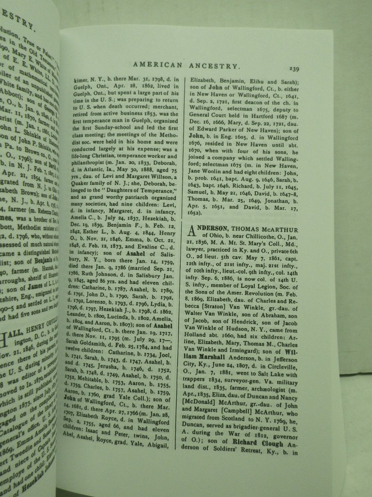 Image 3 of American Ancestry: Volumes IV-VI, Volumes VII-IX  (2 books), PB