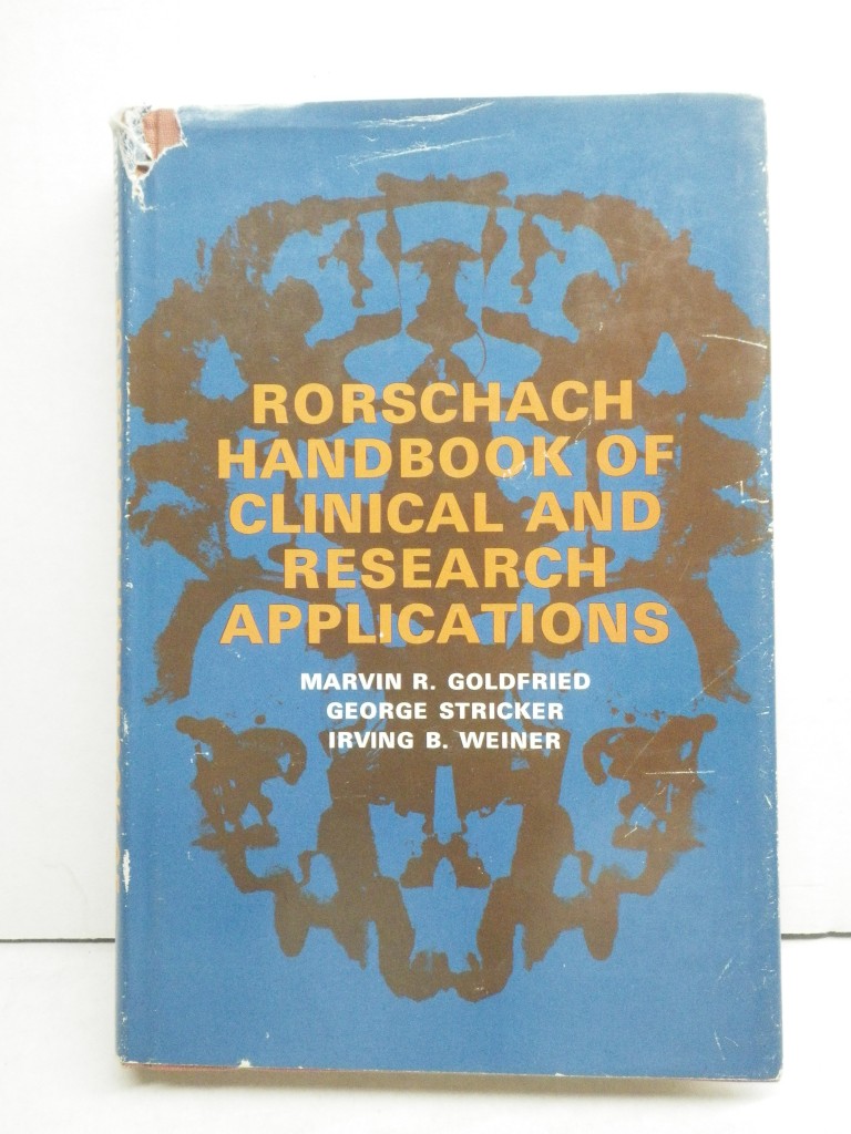 Rorscharch Handbook Clinical and Research Appl
