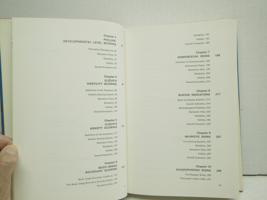 Image 2 of Rorscharch Handbook Clinical and Research Appl