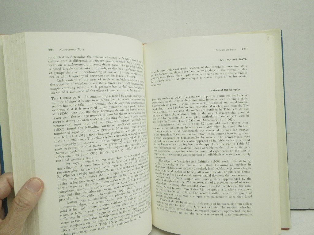 Image 4 of Rorscharch Handbook Clinical and Research Appl