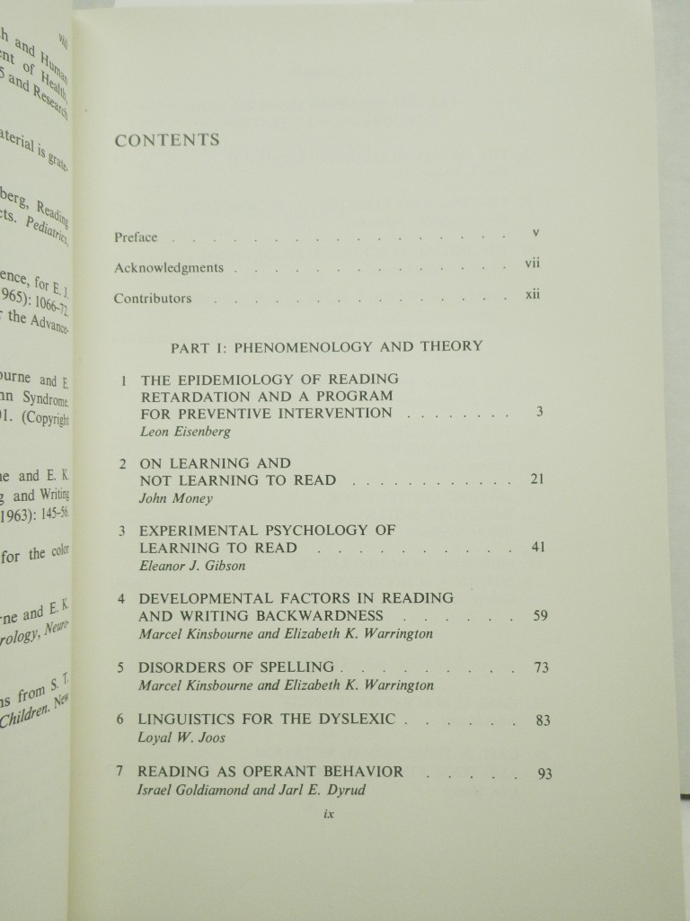 Image 2 of The Disabled Reader:  Education of the Dyslexic Child