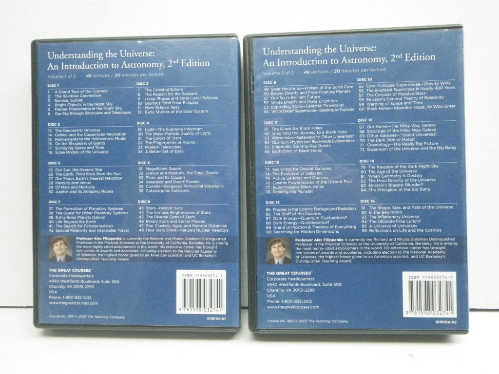 Image 1 of Understanding the Universe: An Introduction to Astronomy(Great Courses) Volumes 
