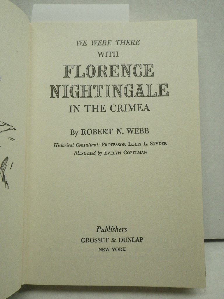 Image 1 of We Were There With Florence Nightingale in the Crimea