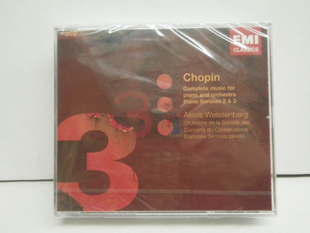 Complete Music For Piano And Orchestra (Weissenberg) by Fryderyk Chopin
