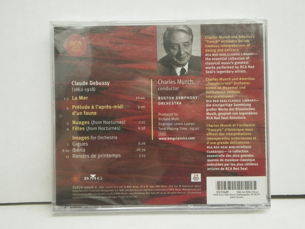 Image 1 of Debussy: La Mer / Images / Nocturnes