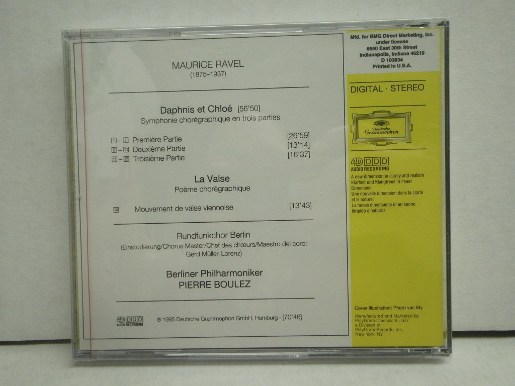 Image 1 of Ravel: Daphnis et Chloe; La Valse