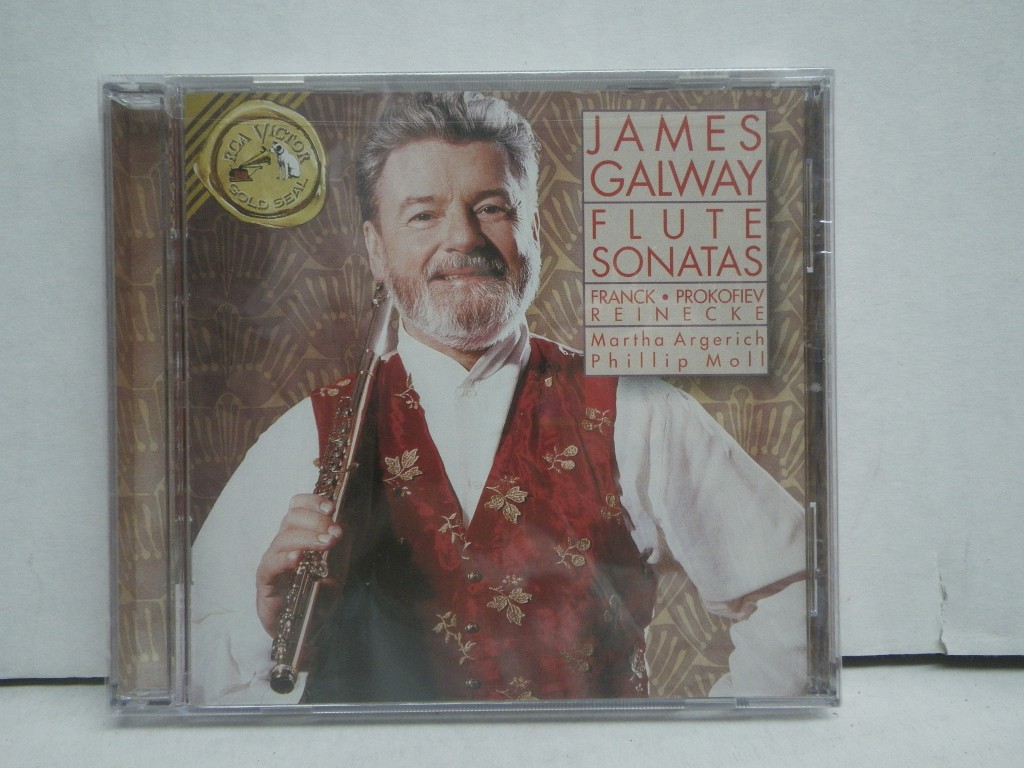 Image 0 of James Galway ~ Flute Sonatas - Franck · Prokofiev · Reinecke / with M. Argeric