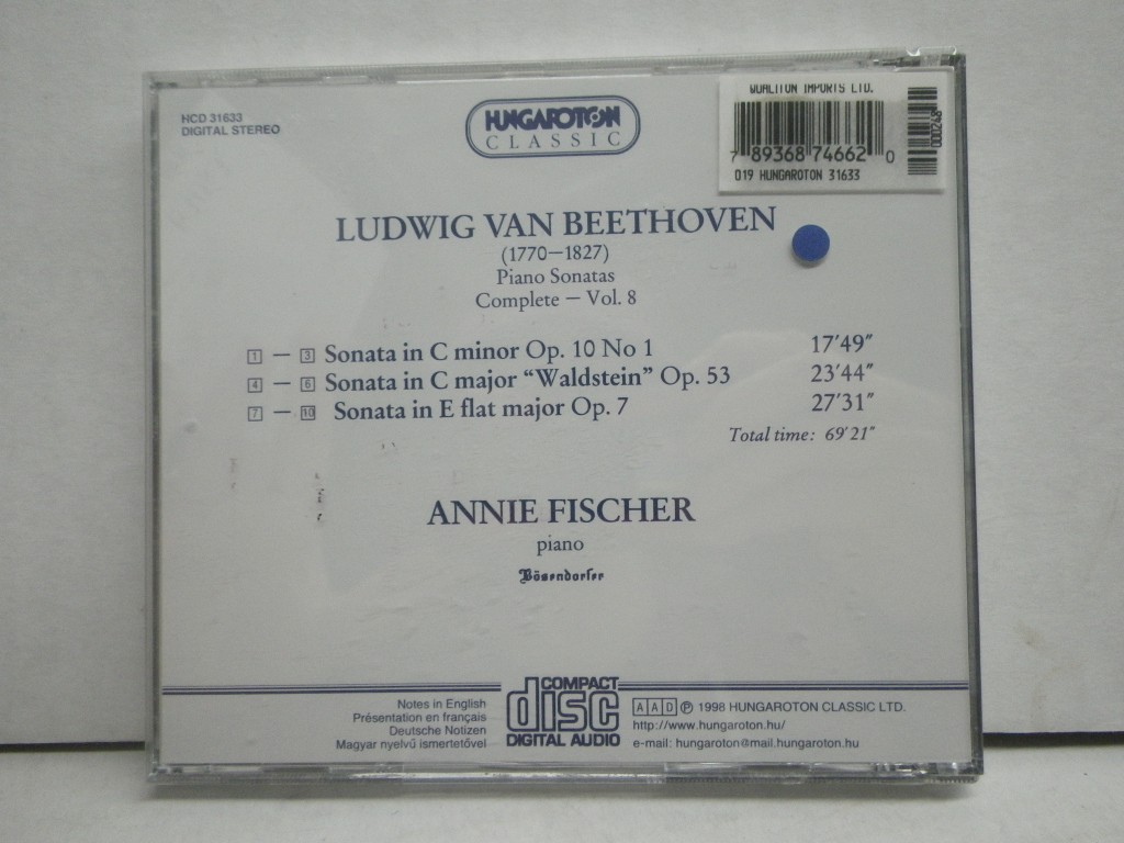 Image 1 of Beethoven: Complete Piano Sonatas, Vol. 8: Op.7, 10/1, 53