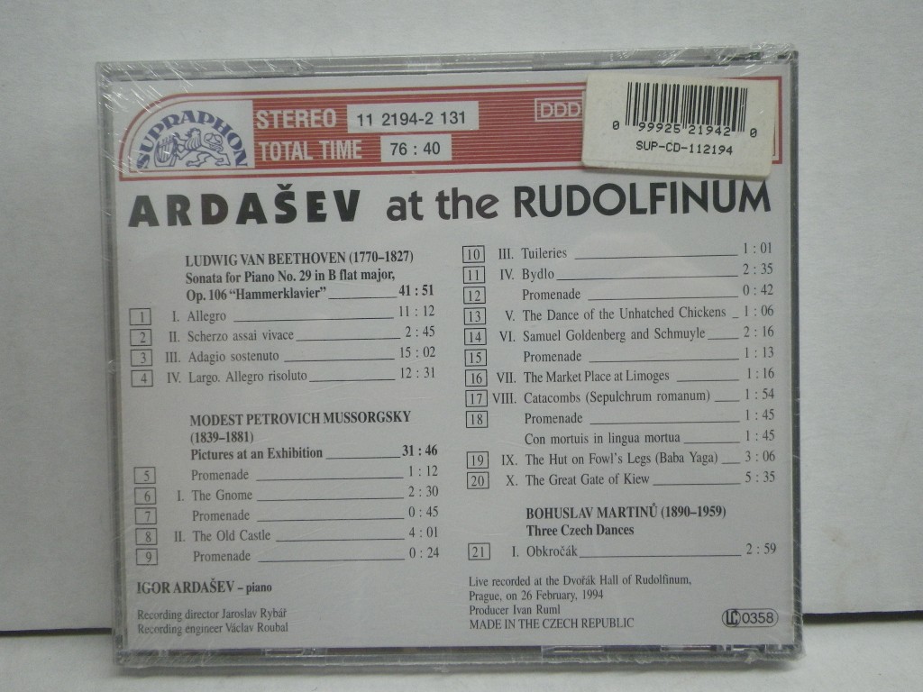 Image 1 of Live in Concert