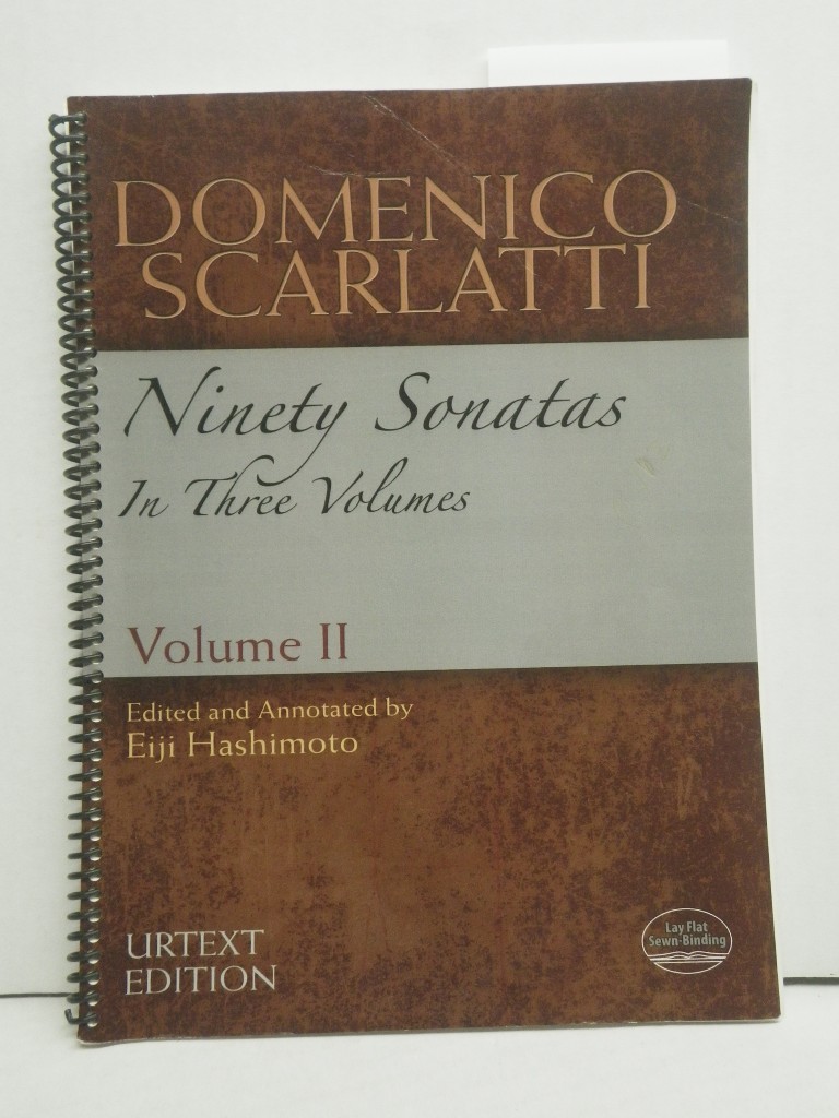 Domenico Scarlatti: Ninety Sonatas in Three Volumes, Volume II (Volume 2) (Dover