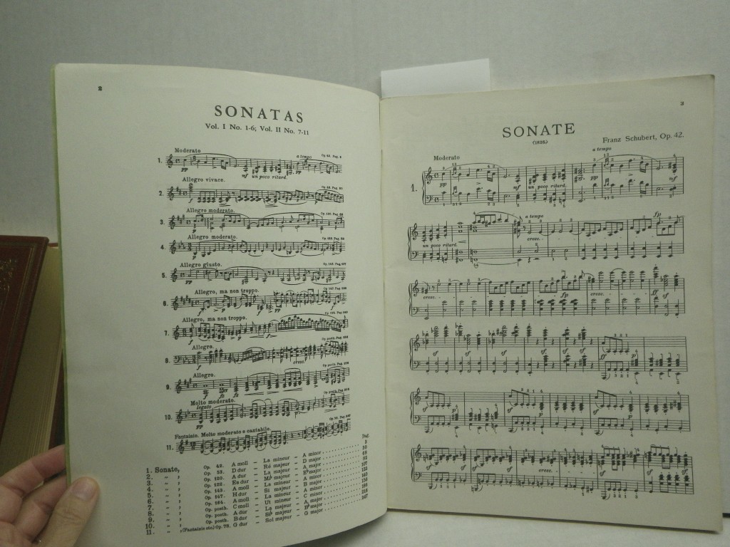 Image 2 of Franz Schubert Sonatas for Piano, Part 1